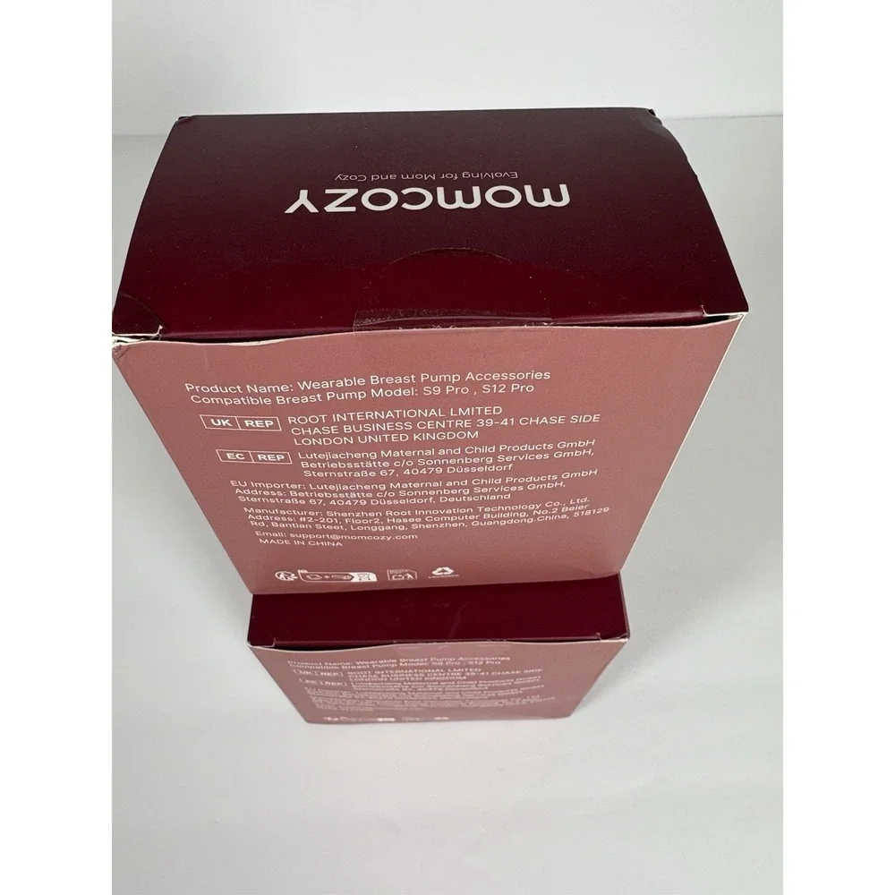 Momcozy S12 Pro S9 Pro Replacement Parts Double Sealed Flange Set Lot of 2